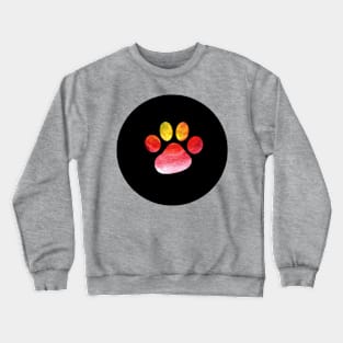 Paw Print - Summer Love Silhouette Crewneck Sweatshirt